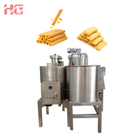 HG-SWB60 Mesin Pembuat Gulungan Wafer Otomatis Penuh/Harga Mesin Stik Wafer