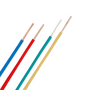Câble TONGBAO 12 AWG THHN BV en cuivre massif 300/500V résistant à la chaleur et à l'huile avec <span class=keywords><strong>gaine</strong></span> en nylon <span class=keywords><strong>pour</strong></span> applications <span class=keywords><strong>de</strong></span> construction - Product Image 2