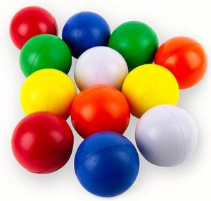 Cadeaux promotionnels à bas prix, balles anti-stress en mousse PU de haute qualité, rondes, 6,3 cm, pour la promotion - Product Image 4