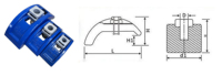 Kit de serrage de matrice pour presse à injecter, plaque de serrage pour moule, avec M12 M16 M20 M24 M30