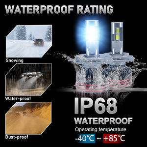 Accesorios para Automóviles, Bombillas LED H4 para Faros Delanteros, 100 W, <span class=keywords><strong>M8</strong></span> Pro, 30000 Lúmenes, Luces LED H4 H7 H11 Canbus, Faros Delanteros para Automóvil, Bombilla LED H4 - Product Image 6