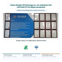 Modul Layar LCD Grafis Monokrom Resolusi 128x64 ZKYD Terlaris dengan Port Paralel Serial dan Lampu Latar LED