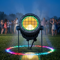 Nouvelle conception d'éclairage à effet d'anneau halo RGB, étanche IP65, connectable, pour solutions de scène, discothèque, studio, salle de bal