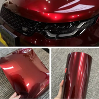 Film de protection de peinture automobile en vinyle liquide rouge sang de dragon PET de haute qualité, film de protection en vinyle pour voiture