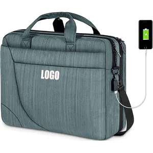 手提包笔记本电脑包盖公文包男士旅行商务电脑包笔记本储物袋笔记本电脑包和箱子