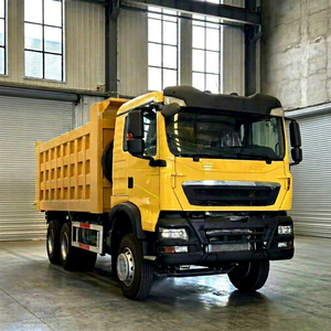 Camion benne minier HOWO 6x4 d'occasion, 10 roues, 380 ch, bonne qualité, fabrication chinoise, capacité 16-20 mètres cubes, à vendre - Product Image 1