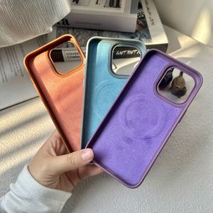 Nouveau <span class=keywords><strong>Coque</strong></span> De Téléphone À La Mode Litchi Texture Mobile Téléphone Cas Couverture Arrière pour <span class=keywords><strong>iPhone</strong></span> 16 <span class=keywords><strong>Pro</strong></span> Max 16e 15 Plus 14 13 Mini 12 <span class=keywords><strong>11</strong></span> X - Product Image 6