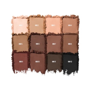 Fabrication OEM personnalisée, palette de fards <span class=keywords><strong>à</strong></span> paupières nude 12 couleurs, imperméable, longue tenue, haute pigmentation, maquillage pour les yeux - Product Image 3