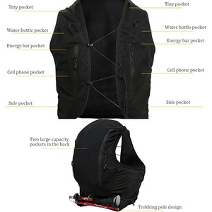 Usine en plein air <span class=keywords><strong>course</strong></span> hydratation Pack sac à dos Prime hydratation boisson sac d'hydratation Jogging gilet <span class=keywords><strong>course</strong></span> gilet support pour téléphone - Product Image 4