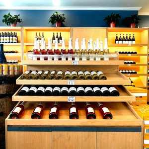 Mueble de Madera para Vinos, Estilo Rústico, para Comedor, Sala de Estar o Bar, con Paneles de Melamina, Madera Contrachapada y Aglomerado - Product Image 2