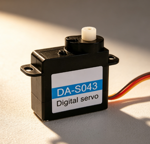 DA-S043 4.6g ดิจิตอลไมโครเซอร์โวมอเตอร์ไร้แกน, เกียร์พลาสติก/โลหะ 3.7-6V สำหรับโมเดลเครื่องบิน RC - Product Image 3