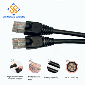 Ethernet-Patchkabel UTP Cat5e Cat6 RJ45 für Büro-Netzwerk Computer-Server-Nutzung Switch Router PC-Verbindung 24AWG - Product Image 3
