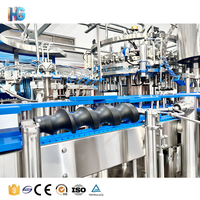 Machine à fabriquer de l'eau gazeuse pour petites entreprises, unité de remplissage de bouteilles en verre pour boissons gazeuses, idéale pour les startups
