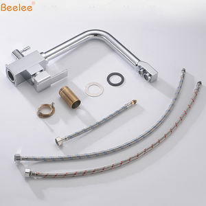 Beelee फिल्टर रसोई नल ठंडा और गर्म मिक्सर नल, पीने के पानी फिल्टर तीन तरह रसोई सिंक नल - Product Image 5