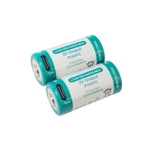 <span class=keywords><strong>Batterie</strong></span> Li-ion rechargeable Keeppower P1634TC 3V 1000mAh USB Type-C <span class=keywords><strong>RCR123A</strong></span> 16340 avec certification UN38.3/CE RoHS pour lampe de poche - Product Image 4