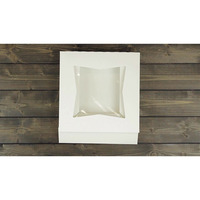 Triangle de haute qualité Transparent écologique élégant Durable idéal tranche gâteau emballage charmante boîte à gâteau parfaite