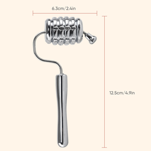 Ensemble de madérothérapie laminée <span class=keywords><strong>anti</strong></span>-<span class=keywords><strong>cellulite</strong></span>, outils de cryothérapie métalliques colombiens, rouleau de <span class=keywords><strong>massage</strong></span> facial - Product Image 6