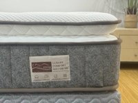 Enroulez dans une boîte matelas à ressorts ensachés lit king size avec taie d'oreiller matelas à ressorts intérieurs prix de gros bon marché