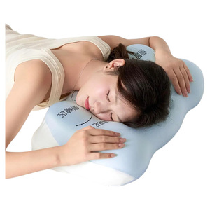 Memory Foam <b>Pillow</b> Wedge Shape Cervical Support For Side Sleepers Adult <b>Neck</b> Relief <b>Pillows</b> - Product Image 1