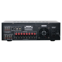 AV-5800 PRO Yüksek Güçlü 7.1 Kanal Amfi Ev Sinema Sistemi Karaoke Bas