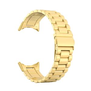 Bracelets en acier inoxydable sans interstice avec boucle à ardillon pour montre connectée <span class=keywords><strong>Google</strong></span> Pixel Watch – Bracelet de remplacement - Product Image 4