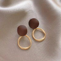 Boucles d'oreilles pendantes de luxe en forme de cœur, style vintage, avec perles brillantes et strass, bijoux fantaisie
