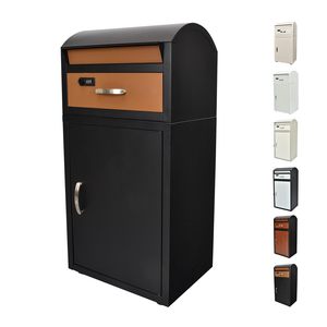 Wholesale Letter <b>Box</b> <b>Outdoor</b> Post <b>Box</b> Wall Mount <b>Parcel</b> <b>Box</b> Metal European Style Mailbox - Product Image 2
