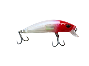 Leurres de pêche coulants ABS Minnow 7cm 10.4g, appâts durs artificiels avec hameçons Mustad, corps lumineux, billes sonores, taux de capture élevé - Product Image 5
