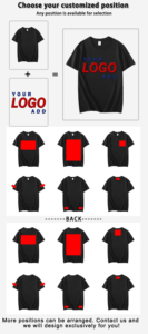 T-shirt da uomo 100% cotone a manica corta, personalizzabile, bianco tinta unita, stile formale, in maglia, all'ingrosso, tinta unita - Product Image 4
