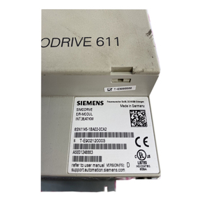 Used <b>12</b> Months Warranty 6sn1145-1ba02-0ca2 Simodrive E/r Module 36/47kw - Fast Shipping 6sn11451ba020ca2 - Product Image 5
