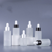 Mini flacons en verre rose 10ml 15ml 20ml avec compte-gouttes pour bouteilles en verre de qualité d'aromathérapie d'huile essentielle