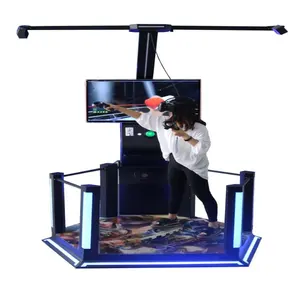 Earn Money Shooting Virtual Reality Games Online Indoor Amusement Game Machine VR Walking Platform For Theme Park