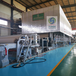 Mesin Pembuat Kertas Kraft Daur Ulang Kertas Bekas dengan Gearbox Bearing Pompa PLC Kecepatan Tinggi 300 Ton Per Hari Kertas Bergelombang Fluting - Product Image 5