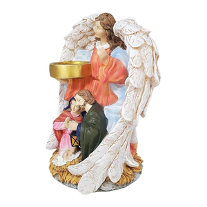 Figura Decorativa de la Virgen María y el Niño Jesús, Arte Popular de Poliresina WeiVista, Fabricante Mayorista de Artículos Religiosos para Decoración del Hogar, Cristiano 24016 - Product Image 5