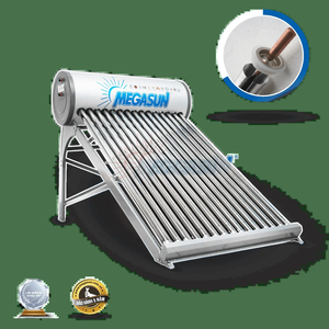 Chauffe-eau solaire Megasun 400L à tubes sous vide en acier inoxydable, thermosiphon passif, utilisation extérieure - Product Image 4