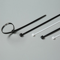 Attaches de câble en nylon 66 autobloquantes directes d'usine attaches de câble en plastique 7.6x150mm multiples disponibles 200mm 300mm 430mm 540mm