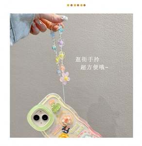 Flower Design Girls Pretty Crystal Cute para iPhone 15 14 13 12 11 pro Max funda con soporte <span class=keywords><strong>Invisible</strong></span> - Product Image 5