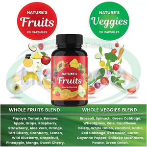 Ausreson meyve ve sebzeler kapsüller sebze bitkileri özü yağ yakıcı takviyesi 500mg meyve kapsülü - Product Image 2