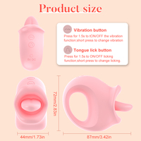Großer Mundförmiger Saugvibrator Frauen-Sexspielzeug Massagegerät Erotische Maschine G-Punkt Zungen-Leck-Vibrator für Frauen und Paare