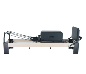 <span class=keywords><strong>Reformer</strong></span> de <span class=keywords><strong>Pilates</strong></span> Gericon de Madera de Arce con Patas de Aluminio - Máquina de <span class=keywords><strong>Pilates</strong></span> Portátil y Ecológica, Ajustable y Enfocada en la Salud - Product Image 2