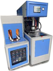 2 kavite 10 litre yarı otomatik plastik Pet ekstrüzyon enjeksiyon streç şişe şişirme üfleme kalıplama makinesi şişe - Product Image 3