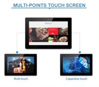 PC tout-en-un Android mural de 8 pouces Rk3562 1280x800 Ips tactile capacitif avec caméra frontale pour applications industrielles