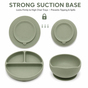 Juego <span class=keywords><strong>de</strong></span> alimentación <span class=keywords><strong>de</strong></span> silicona <span class=keywords><strong>para</strong></span> bebés <span class=keywords><strong>de</strong></span> 8 piezas con logotipo personalizado, libre <span class=keywords><strong>de</strong></span> BPA, plato con ventosa, tazón, babero, vaso con pajita, vajilla <span class=keywords><strong>para</strong></span> niños pequeños, venta al por mayor - Product Image 2