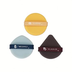 ฟองน้ำแต่งหน้าแบบสามเหลี่ยมและทรงกลม 7 ชิ้น สำหรับลงแป้งฝุ่น รองพื้น และเครื่องสำอางอื่นๆ - Product Image 5