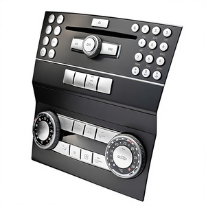 Para Mercedes-Benz W204 C180 C200 GLK350 300, Adhesivo Decorativo para el Interior de la Consola Central, Reproductor de CD, Botones Digitales del Teclado - Product Image 4