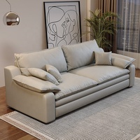 Modernes Konvertierbares Schlafsofa Gepolstertes Stoff-Schlafsofa Ausziehbare Couch Multifunktionales Wohnzimmermöbel Apartment-Sofa