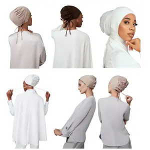 FR-yjdz01 maßge schneiderte Hijab Udner schal Hals abdeckung innere Hijab Ninja