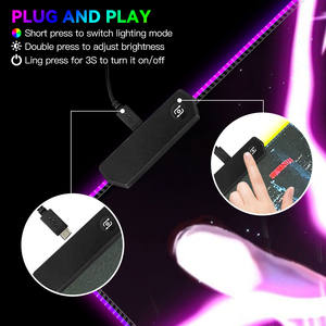 FLAME SNAKE Serie de dibujos animados <span class=keywords><strong>Anime</strong></span> LED Light <span class=keywords><strong>Mouse</strong></span> <span class=keywords><strong>Pad</strong></span> <span class=keywords><strong>XL</strong></span> , 80 30 <span class=keywords><strong>Mouse</strong></span> <span class=keywords><strong>Pad</strong></span> Led , RGB Mousepad Gaming 800 300mm - Product Image 5