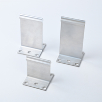 Système de montage solaire à bords verrouillables avec support de fixation pour toit métallique en plaque d'aluminium, magnésium et manganèse