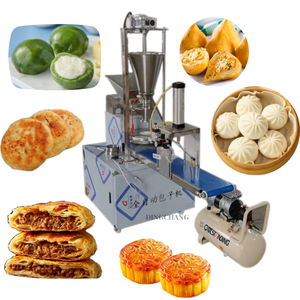 Chất lượng tuyệt vời Canada thịt <span class=keywords><strong>Pie</strong></span> Bơm bánh hấp Mochi Máy bán hàng tự động hoàn toàn tự động Mochi encrusting máy thương mại - Product Image 1
